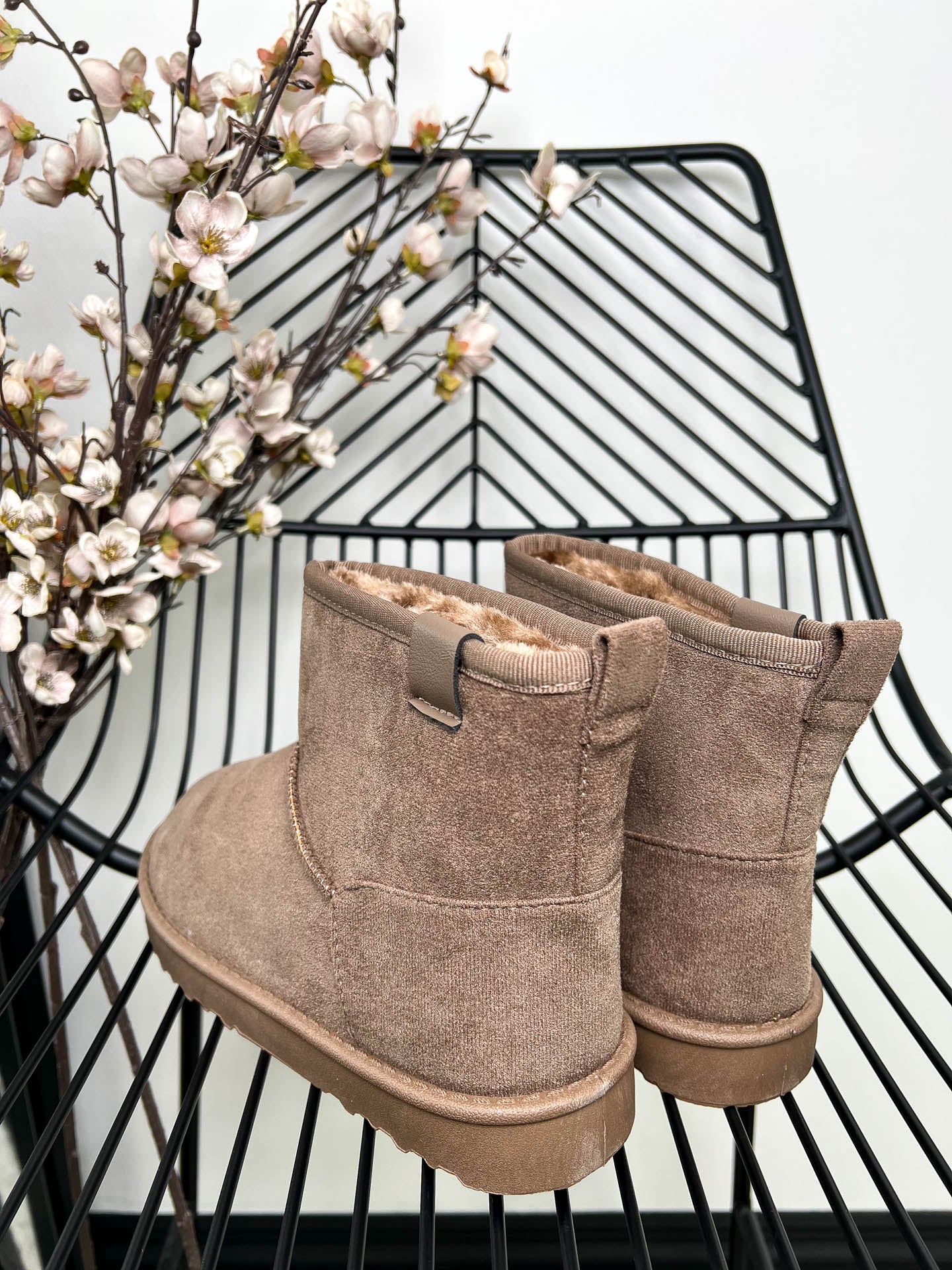 The Una - Suede Fur Lined Boots