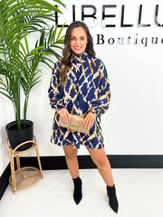 The Bonnie - Abstract Print Dress