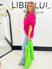 The Joy - Frill Sleeve Blouse