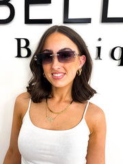 The Talia - Rectangle Sunglasses