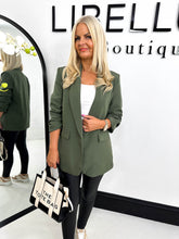 The Cordelia - Ruched Sleeve Blazer