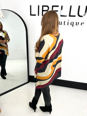 The Reagan - Abstract Print Top