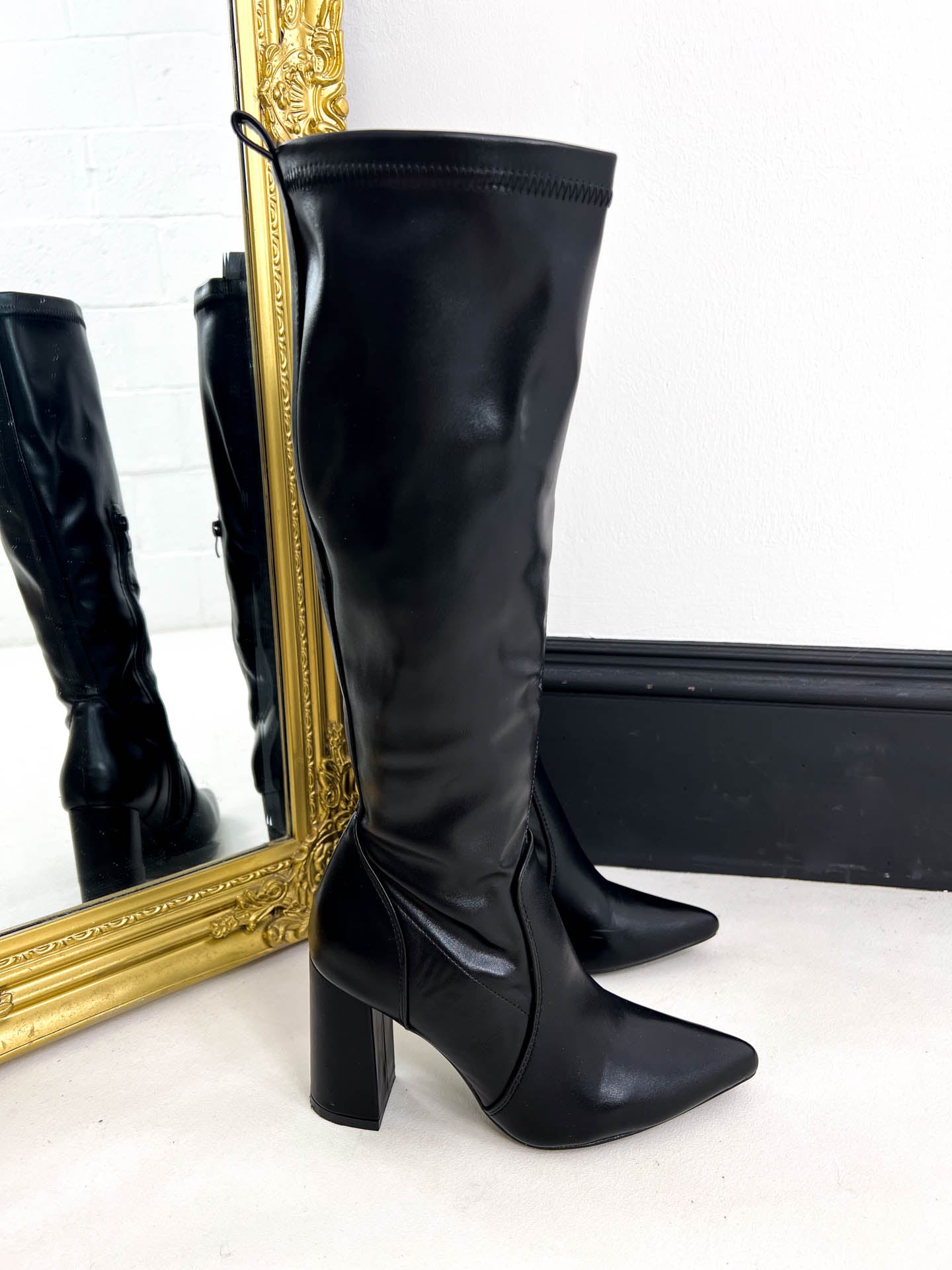 The Sienna - Knee High Heeled Boots