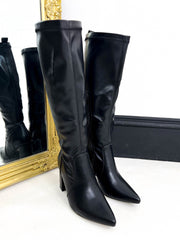 The Sienna - Knee High Heeled Boots