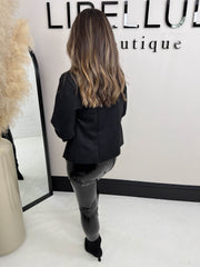 The Laurel - Suede Waterfall Jacket