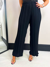 The Natalia - Pleated Wide Leg Trousers