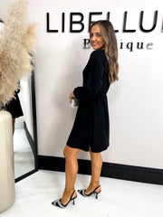 The Elise - Sparkle Flowy Dress