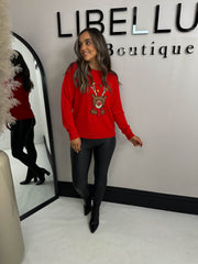 The Rayna Reindeer Christmas Jumper