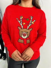 The Rayna Reindeer Christmas Jumper