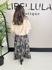 The Laura - Wavy Neutral Print