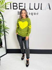 The Hattie - Jumper with heart