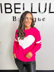 The Hattie - Jumper with heart