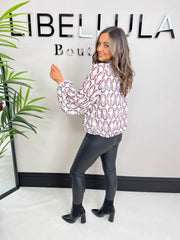 The Ophelia - Chain Print