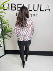 The Ophelia - Chain Print