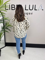 The Paloma - Heart Print Shirt