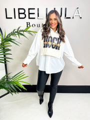 The Billie - Layered Sweater Vest & Shirt