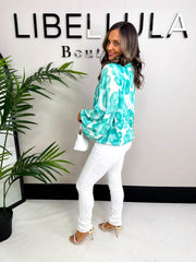 The Ophelia - Abstract Blouse