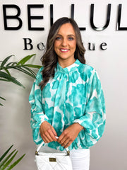 The Ophelia - Abstract Blouse