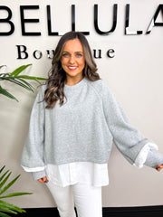 The Josie - Jumper with Shirt