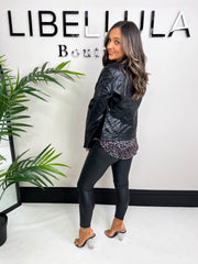 The Harley - Faux Leather Jacket