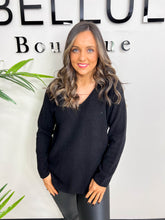 The Tanya - V Neck Fine Knit Jumper