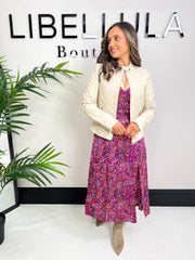 The Romy - Split Leg Midi Dress