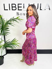 The Romy - Split Leg Midi Dress