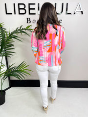 The Celeste - Pleated Blouse