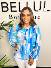 The Celeste - Pleated Blouse