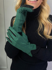 The Flora - Suede Gloves