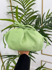 The Monique Ruched Clutch Bag