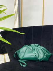 The Monique Ruched Clutch Bag