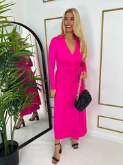 The Almere - Wrap Maxi Dress