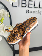 The Ollie - Leopard Print Platform Sandal