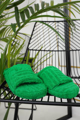 The Aileigh - Towelling Sliders