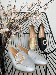 The Larisa - Diamante Loafer