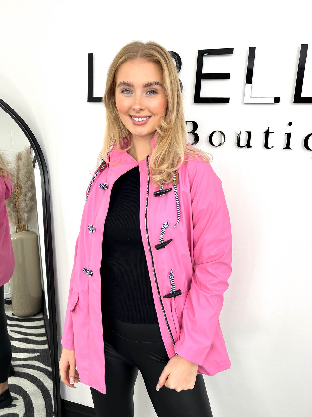 The Penelope - Toggle Detail Raincoat