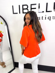 The Nadiya - V Wrap Blouse