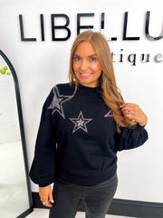 The Starrie - Diamante Star Knit