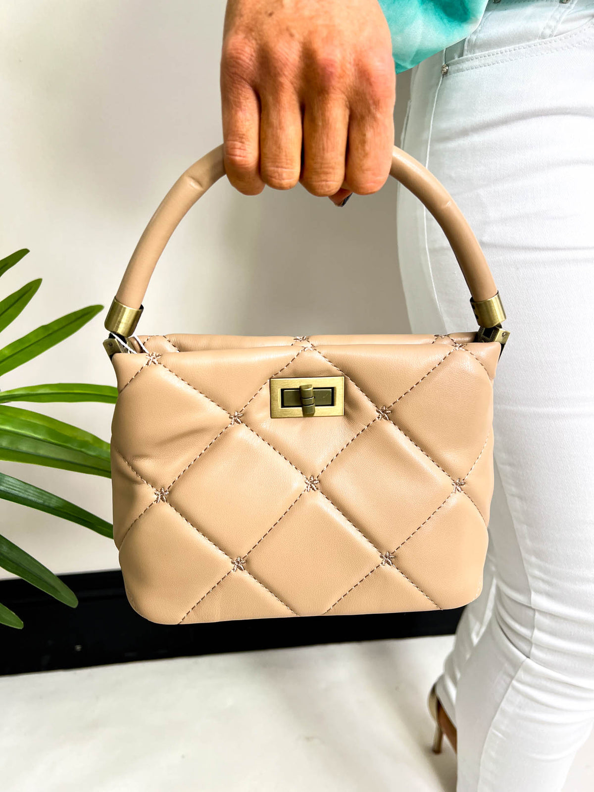 The Isabella - Quilted Top Hand Bag