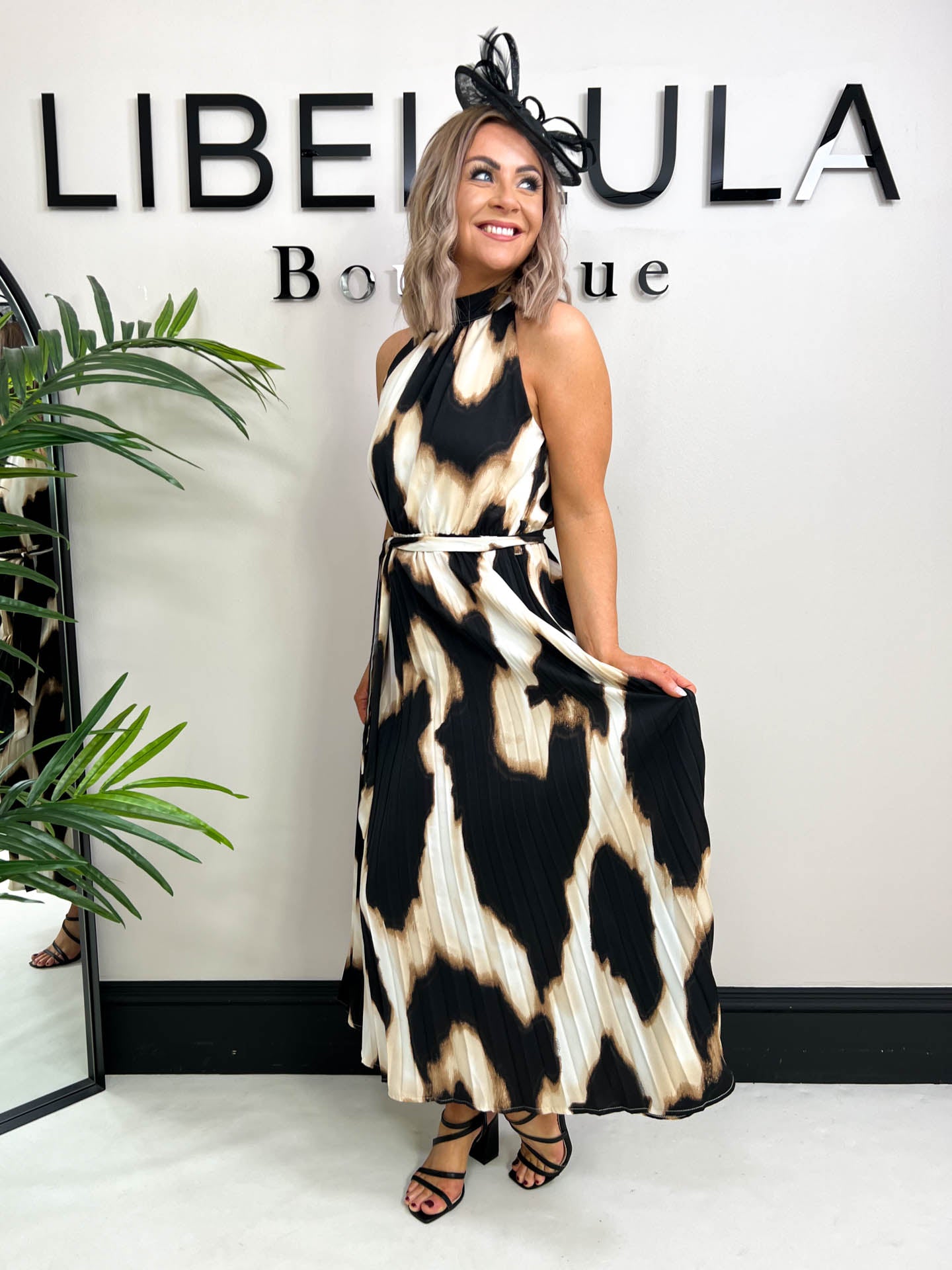 The Lucille - High Neck Maxi Dress