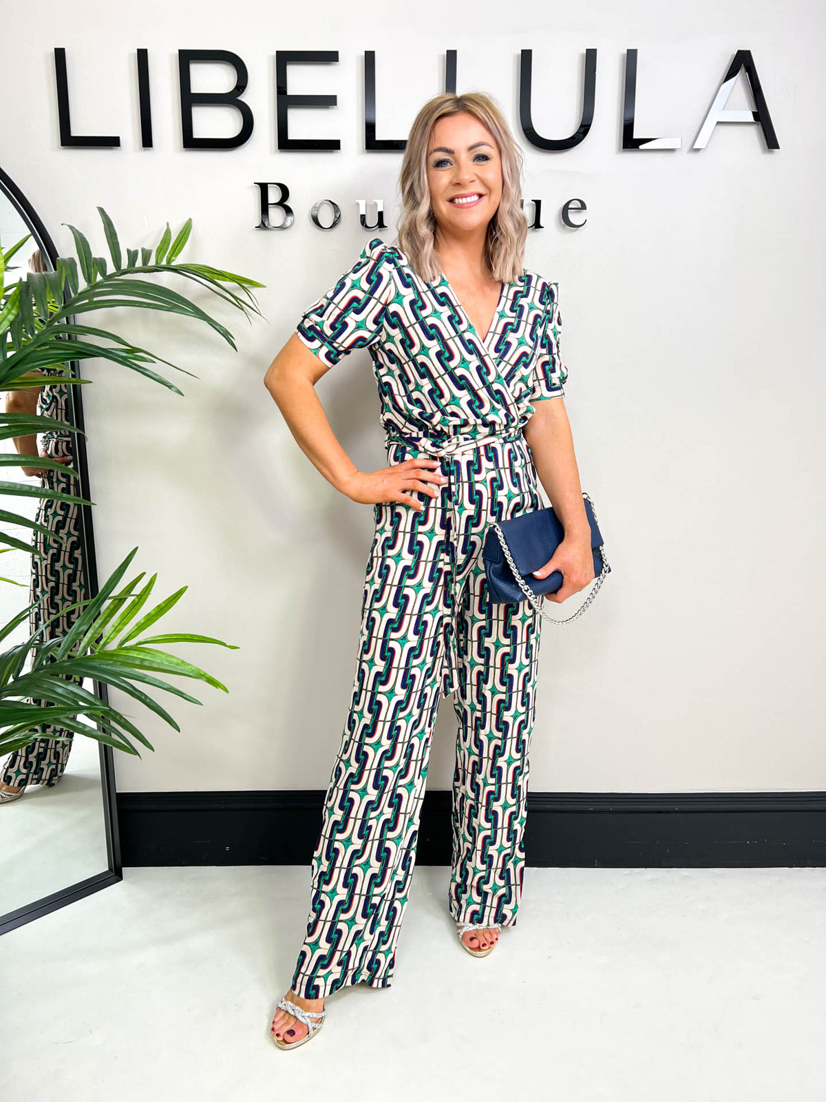 The Lyla - Chain Print Jumpsuit