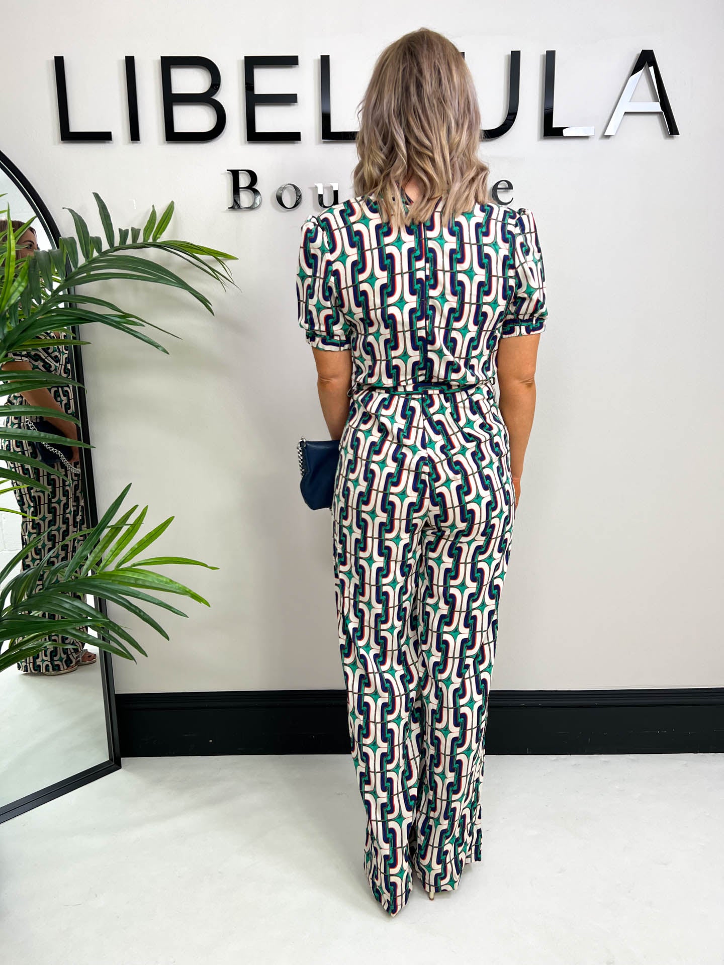 The Lyla - Chain Print Jumpsuit