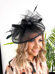 The Jodie - Feather Fascinator