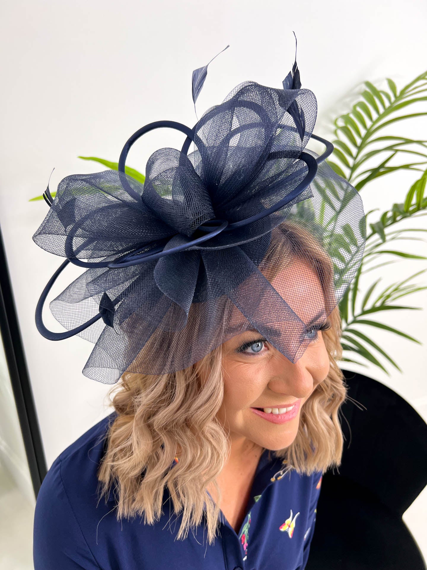 The Jill - Feather Fascinator