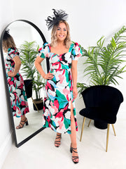 The Kim - Floral print Maxi Dress