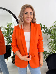 The Cordelia - Coloured Ruched Blazer