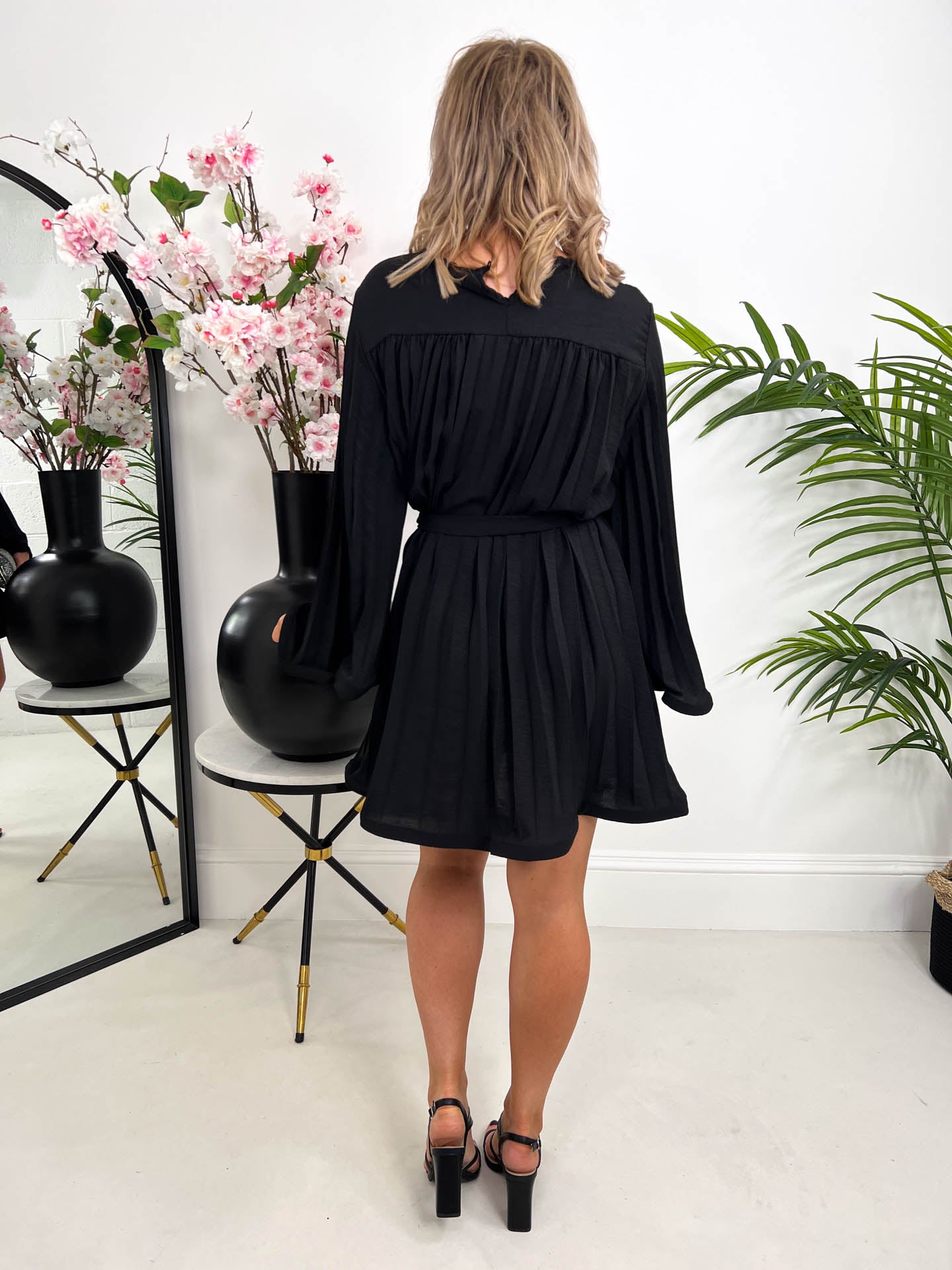 The Suzie - Pleated Swing Dress