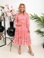 The Marion - Floral Midi Dress