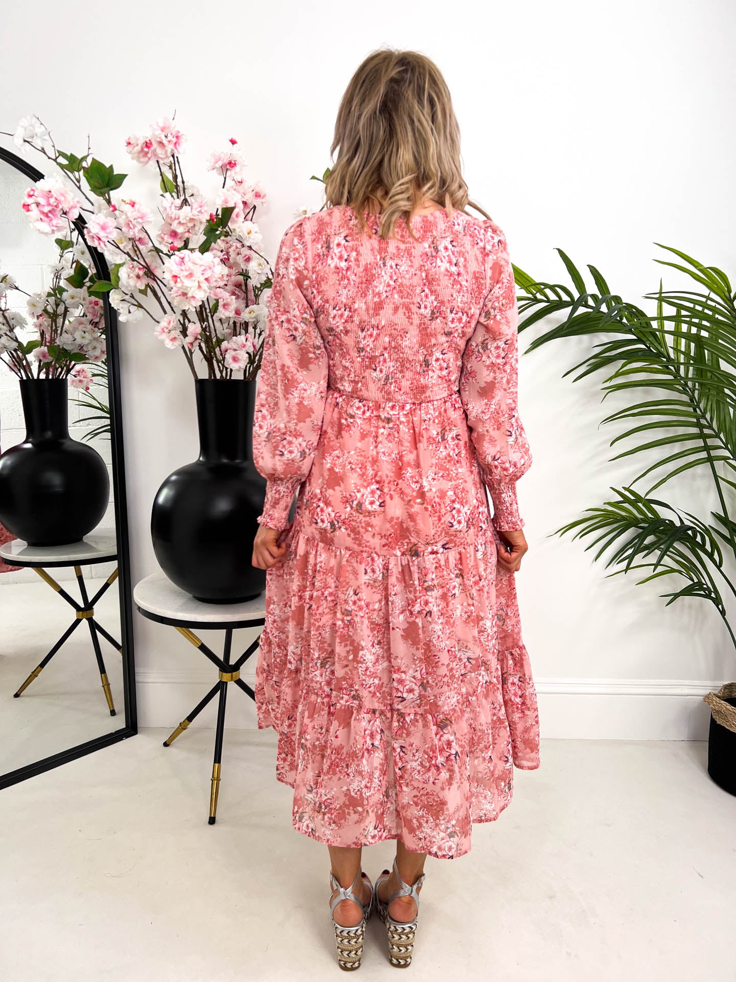 The Marion - Floral Midi Dress